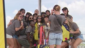 Tampa Bay Sun FC celebrate historic championship win with boat parade