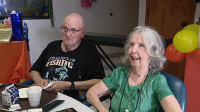 Couple celebrates 59th anniversary by renewing wedding vows