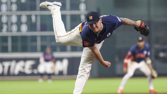 Hunter Brown first to 8 wins after allowing 1 hit in 6 innings as Astros beat Rays 1-0