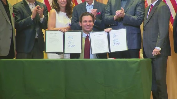 Governor DeSantis signs Florida budget for 2025-26 fiscal year