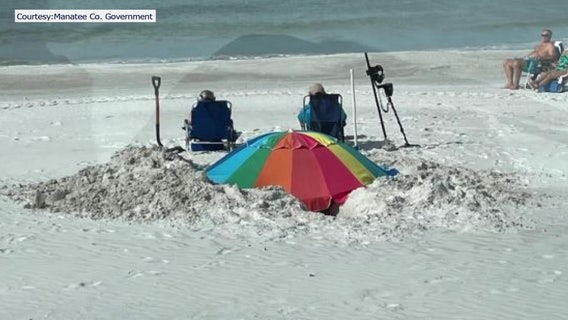Holmes Beach bans metal shovels, gardening tools from the sand