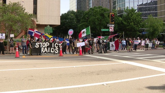 Tampa follows Los Angeles with immigration protests outside of city hall