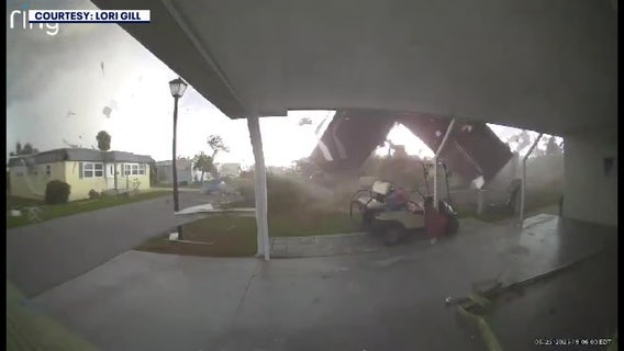 Neighbor describes tornado lifting mobile home off the ground: 'The Lord really took care of this woman'