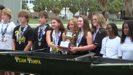 City of Tampa to host 'National Learn to Row Day' before both high school teams head to nationals