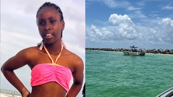 Search for girl who disappeared while swimming at a Florida beach to end