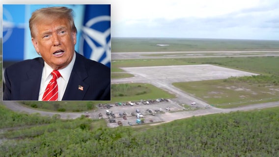 Trump to visit 'Alligator Alcatraz' for grand opening of swampy Everglades detention center for illegal aliens