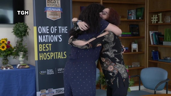 Liver transplant recipient meets woman who saved her life: ‘I knew you were going to be a great person’