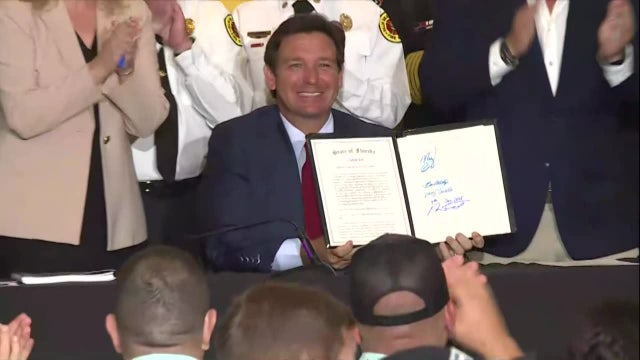 Governor DeSantis signs bill aimed at improving Florida firefighter safety