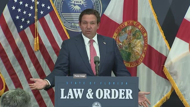 DeSantis cracks down on child predators and AI altered photos, signing multiple bills into law