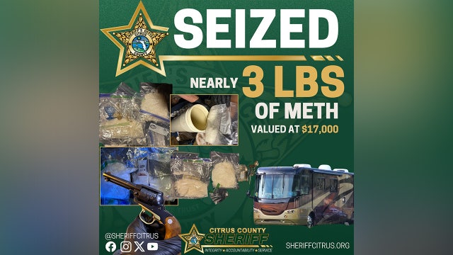 Nearly 3 pounds of meth recovered, 2 women arrested in Crystal River bust: CCSO