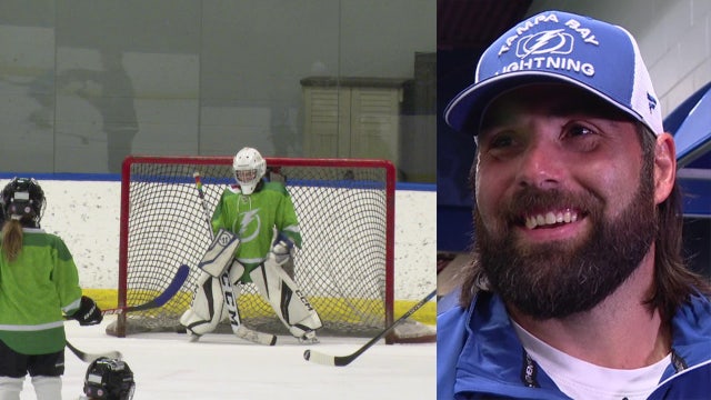 Pat Maroon enjoying retirement by giving back to Tampa Bay hockey community