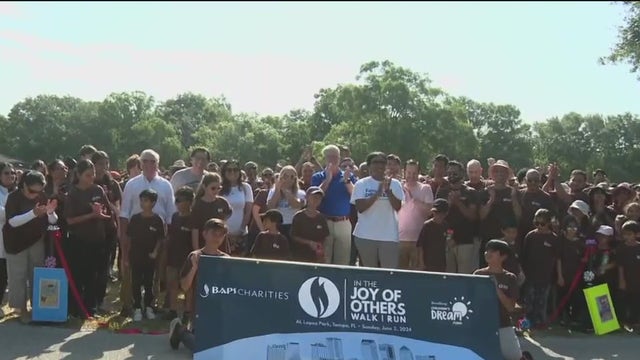 BAPS Charities raises thousands for Children's Cancer Center Tampa