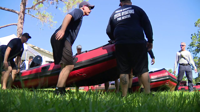 Pasco firefighters train for high-water rescues
