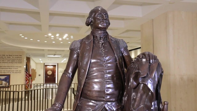 George Washington statue on display in Florida Capitol Building