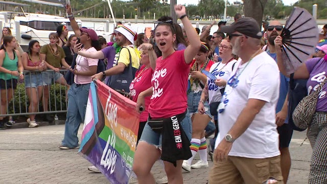 'It's all love,' St. Pete Pride celebrates 23 years and deep roots with parade