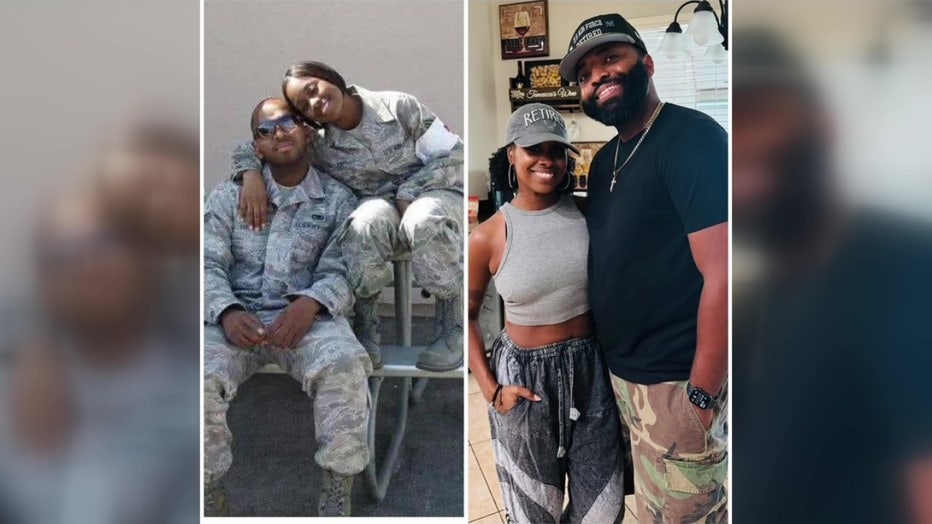 Pictured: Terrance and Tameacca Harris.