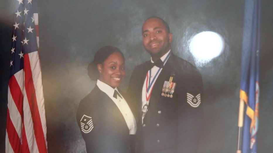 Pictured: Terrance and Tameacca Harris.