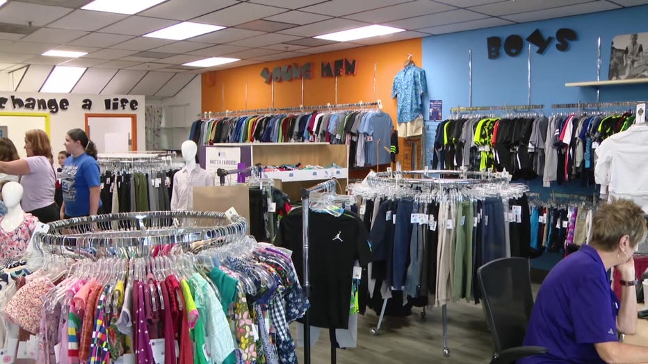 Pictured: Clothes To Kids.