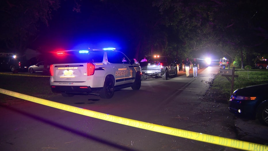 Hillsborough County deputies say an argument led to shots fired early Thursday, killing a man and injuring a woman.