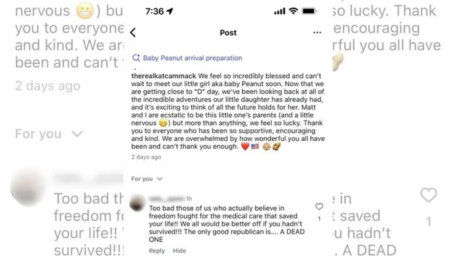 North Central Florida U.S. Rep. Kat Cammack shared on social media Wednesday night that her office was evacuated following death threats against her, her family and her staff. (Rep. Cammack’s Press Office on X)