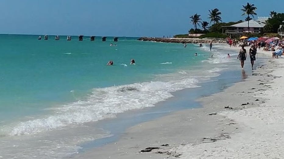 File photo of a beach in Lee County, Florida. (Florida Department of Environmental Protection / FOX Weather)