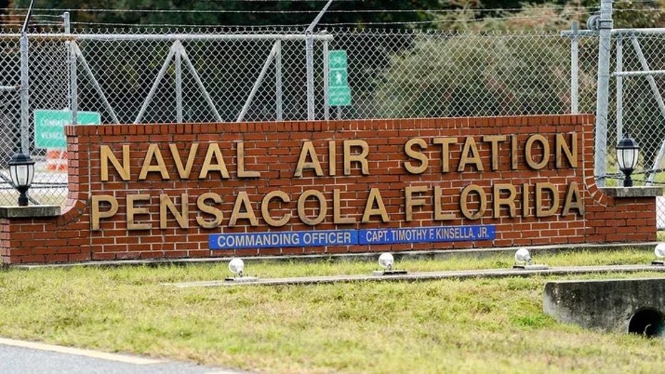 A general view of Naval Air Station Pensacola in Florida. (Josh Brasted/Getty Images)