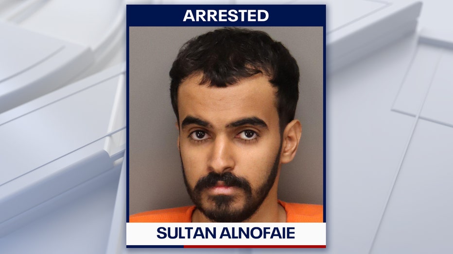 Mugshot of Sultan Alnofaie. Courtesy: Pinellas County Jail.
