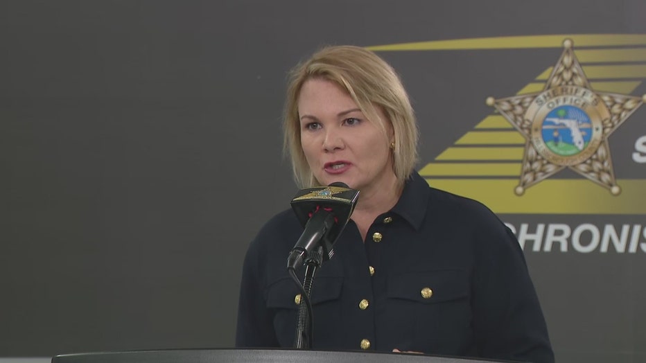 Pictured: Hillsborough State Attorney Suzy Lopez speaks at a news conference on June 4, 2025.