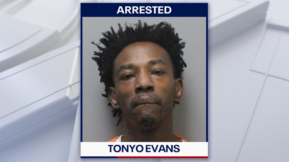 Mugshot of Tonyo Evans. Courtesy: Polk County Sheriff's Office.