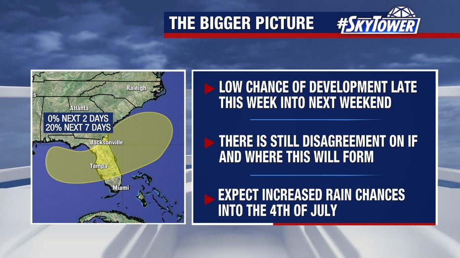 Rain is likely each day this week, meteorologists say.