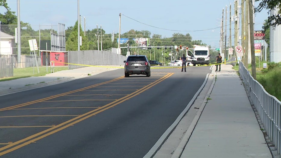 Zephyrhills police say they're investigating a shooting along County Road 54 on Friday.