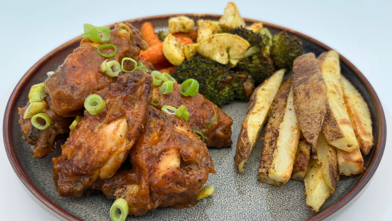 Dinner DeeAs recipe: Un-Fried Chicken Wings