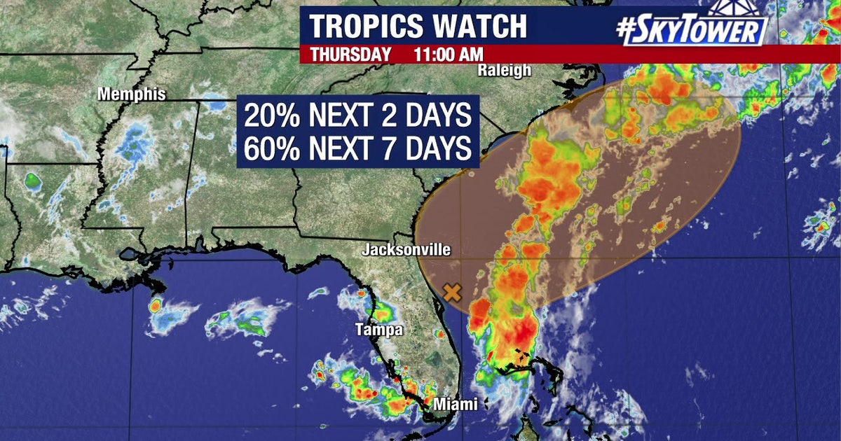 NHC gives potential tropical disturbance higher chance of development ...