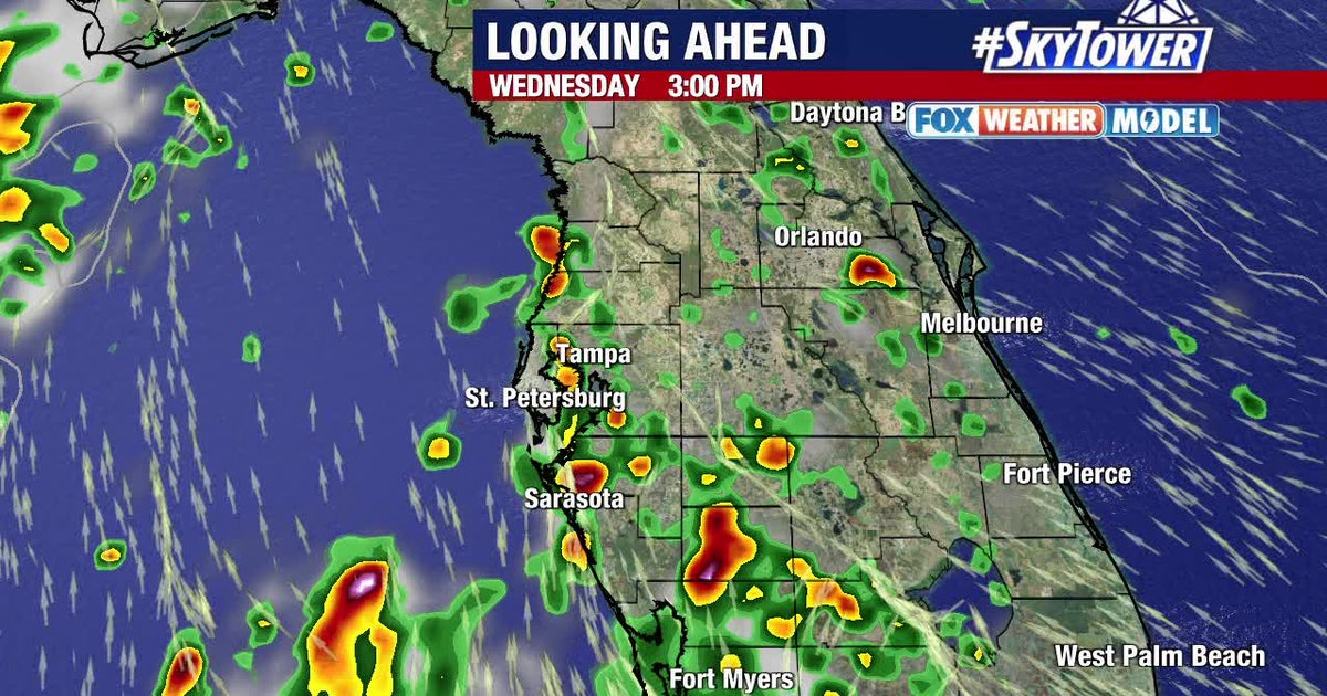 Rain, storm chances remain high in Tampa Bay area on Wednesday | FOX 13 ...