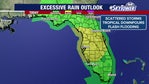 More heavy rain, strong storms possible Tuesday as Invest 93L moves across Florida