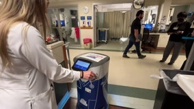 St. Anthony’s Hospital hires two robots to help nurses with labs and prescription pickups
