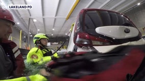 Lakeland police undergo high-water rescue training to prepare for upcoming hurricane season