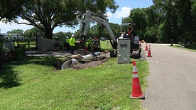 'You're feeling that oven': Outdoor crews take precautions in extreme heat
