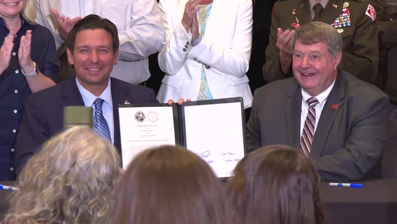 Governor DeSantis signs deal to speed up Florida Everglades restoration projects