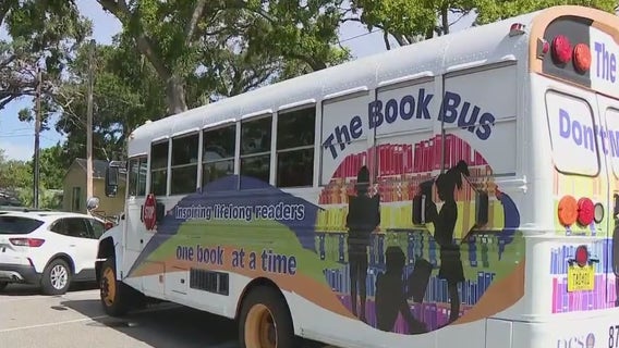 Summer reading gets a jump-start from The Book Bus