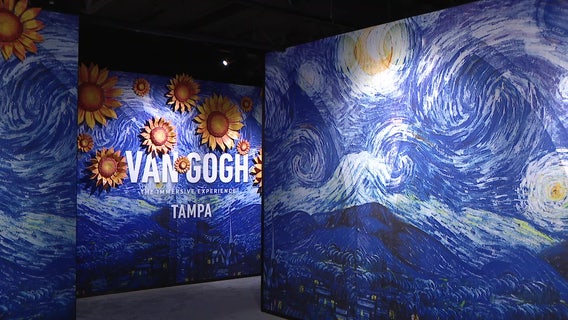 New Vincent van Gogh Immersive Experience opens in Tampa