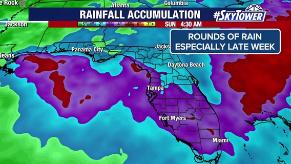 How could rain impact July 4th in the Tampa Bay area? Here's the latest timeline