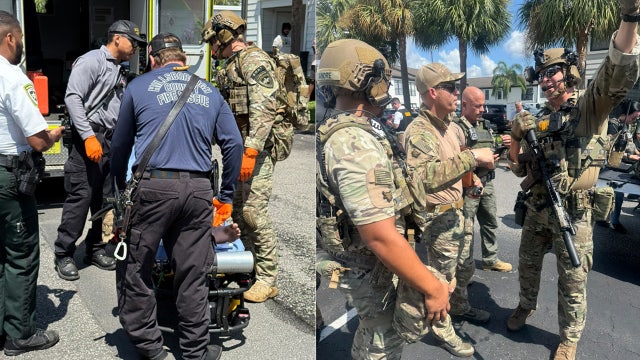 Suspect barked like a dog and stabbed the ground before opening fire at Tampa apartment complex: HCSO