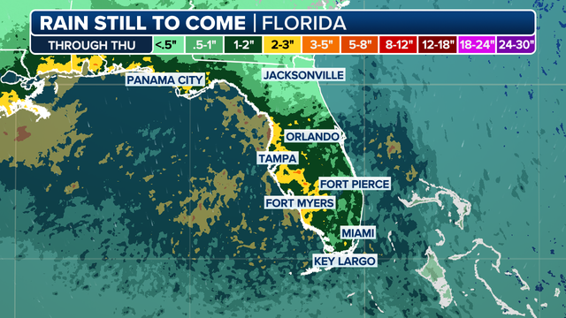 Invest 93L soaks Florida before bringing possible tropical trouble to Gulf Coast later this week