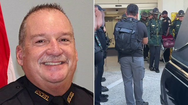 Video: Pinellas Schools police sergeant honored with procession after on-duty death
