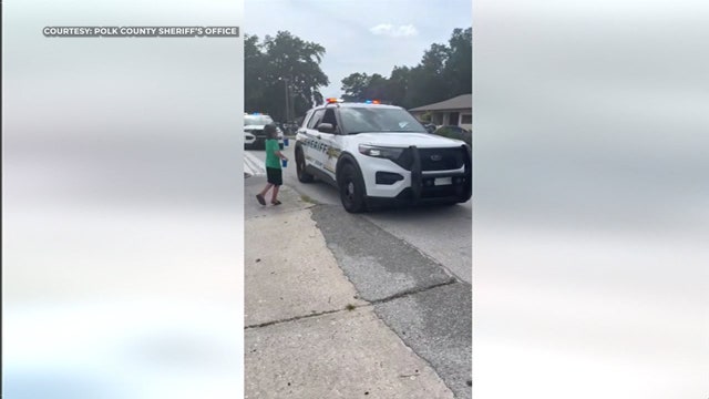 Video: Polk County deputies sell out 5th grader's lemonade stand
