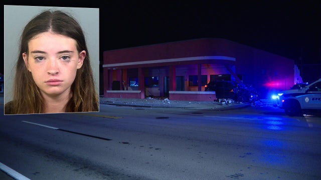 Bradenton woman arrested for DUI after plowing into 2 buildings: Police