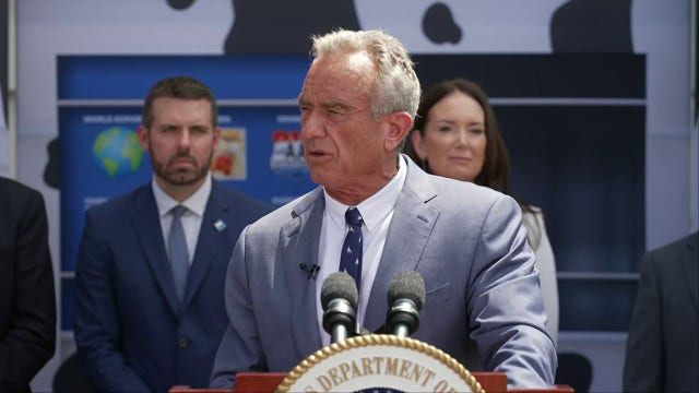 Robert F. Kennedy Jr. supports expanded dietary recommendations for dairy products