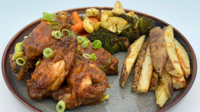 Dinner DeeAs recipe: Un-Fried Chicken Wings