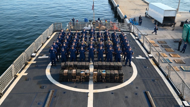 Coast Guard offloads nearly $74M of cocaine in South Florida